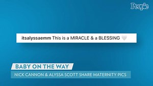 Nick Cannon Kisses Pregnant Alyssa Scott and Her Baby Bump in Steamy Bathtub Maternity Photos