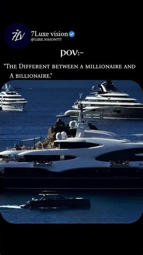 "The difference between a ☠️ millionaire and a Billionaire." sub 🤝 for more! 🔥#success #billionaire