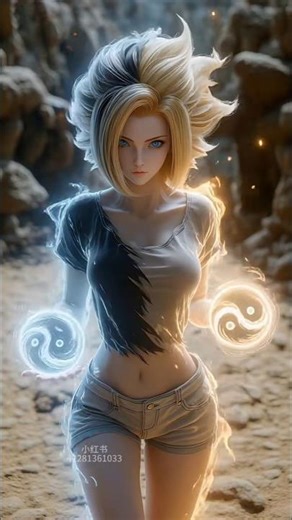 Did Android 18 just reach a new level? 😱 #shorts #dbz #fyp