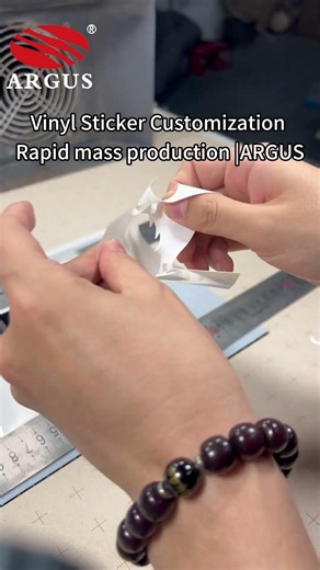 ARGUS Industrial Silicone Vinyl Sticker Laser Cutting Solution | ARGUS LASER