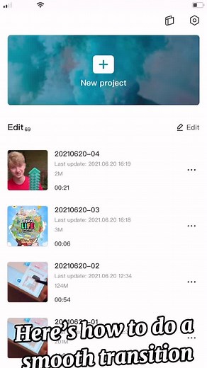 Here’s how to do a smooth ￼ transition 🥰#CapCut ￼ #transition￼￼