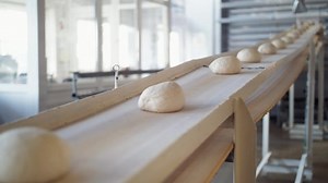 Bread Production Process Dough Moves Conveyor Stock Footage Video (100% Royalty-free) 1095172621 | Shutterstock