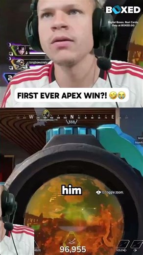 When Jynxzi FINALLY Got His First Win in Apex Legends 😱
