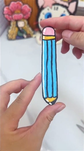 Cute Diy Touch Pen #diy #squishy #asmr