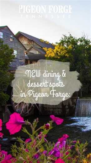 🍴 New Must-Try Dining & Dessert Spots in Pigeon Forge 🍦 From sweet and savory brunch spots to new pizza joints and irresistible dessert shops, there are several new dining and dessert destinations in Pigeon Forge! Here’s a roundup of some of the latest must-tries we know you’ll love, and where you can find them: 🥞 The Cottage- Southern comfort meets refined flavor at this stylish brunch and dinner destination. Expect elevated classics made with fresh, seasonal ingredients. (3215 Parkway) ☕ Sm