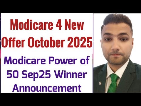 Modicare Product at 70% discount | Power of 50 Winner | Modicare Oct 25 Offers | Festive Sale
