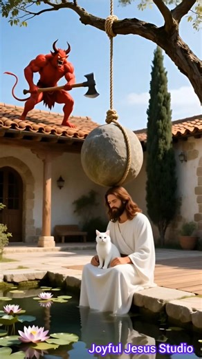 Demon Tries to Crush Jesus… But Faith Makes the Impossible Happen 😱✝️ Jesus #Faith #God #Christian