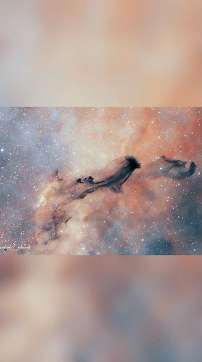 Barnard 93, A Ghost in The Milky Way, #shorts