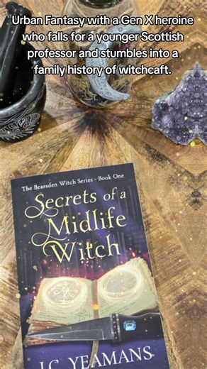 A complete 6 book Urban Fantasy series set in a college town with witches, found family, Celtic fairy folklore, mystery, humor and steamy romance. #fantasybooks #urbanfantasy #strongwomen #witchy #fantasybooktok