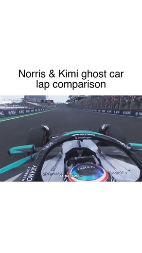 F1 Track Mode on Instagram: "💨 NORRIS VS KIMI — GHOST LAP COMPARISON 🏎️🇧🇷 At the 2025 São Paulo Grand Prix, Lando Norris went head-to-head with Kimi Räikkönen’s legendary “ghost lap” to push his limits on the Interlagos circuit. Every apex, every braking point, every throttle application was measured against the perfect reference lap of the Finnish veteran. The result? A masterclass in precision and rhythm. Norris carried more speed through the twists, Kimi’s lines showed flawless consistenc