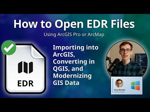 EDR File Extension: Import ArcInfo Export Data