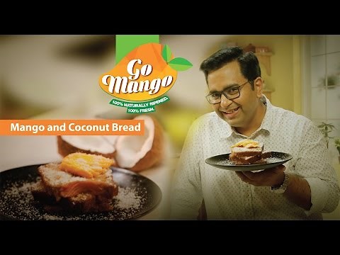 Mango and Coconut Bread #GoMango
