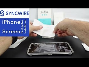 Syncwire Screen Protector for iPhone 11 Pro Max/iPhone XS Max | Unboxing and Installation