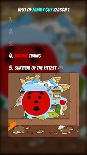 Top 5 Family Guy Season 1 Moments #familyguy #shorts