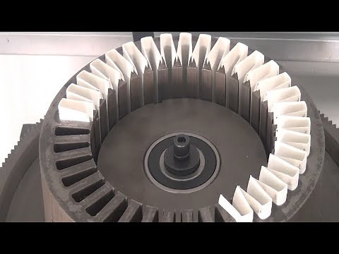 Applying New Insulation Paper to a Motor_Motor Slot Paper Inserting Process