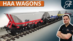 Hundreds of HAA wagons were produced for use on the revolutionary merry-go-round coal services across the UK. Dapol's highly detailed O gauge models are available now for £46.71 each. Order yours here: http://bit.ly/2PgrnoM | Hattons Model Railways
