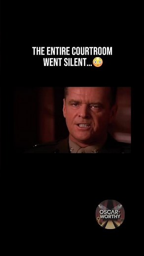 The Greatest Courtroom Scene Ever Filmed 🔥🍿| A Few Good Men #movieclips #shorts #viral #reels #fyp