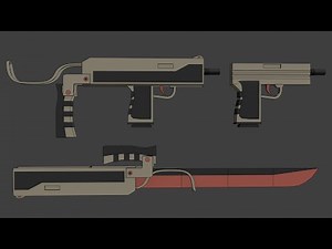 Fanmade RWBY Weapon - Velvet Hornet (Glock & Stinger)