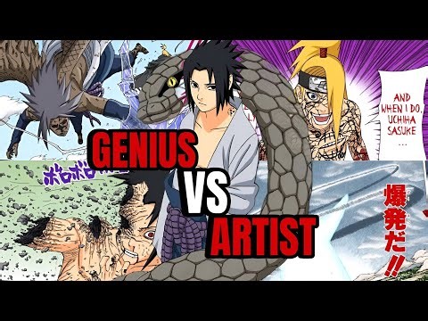 Sasuke Vs Deidara IS NOT EVEN CLOSE