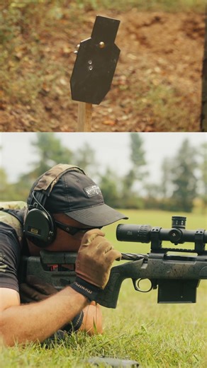 Putting holes in AR500 with close distance M61