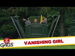 Girl Vanishes In Thin Air Prank
