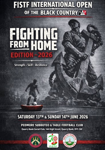 Pedmore Subbuteo & Table Football Club | **Entries are now open for the Pedmore Subbuteo & Table Football Club Individual & Team FISTF IO Tournament.** | Facebook