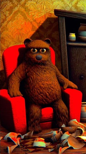 What was in that honey?? 😨🍯🐻