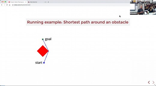 Motion Planning Around Obstacles