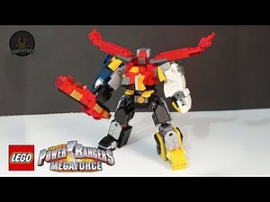 Lego Gosei Great Tutorial || Power Rangers Megaforce || Lego Megazord Tutorial