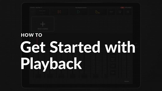 Get Started with Playback