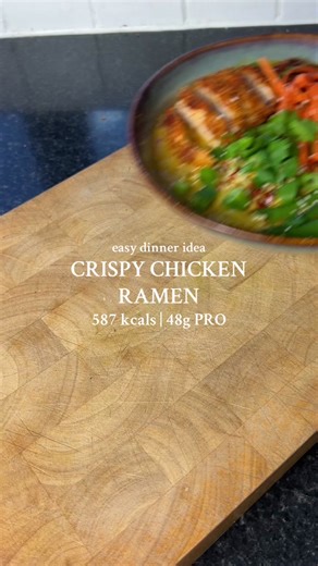 Cozy Autumn Crispy Chicken Ramen Recipe