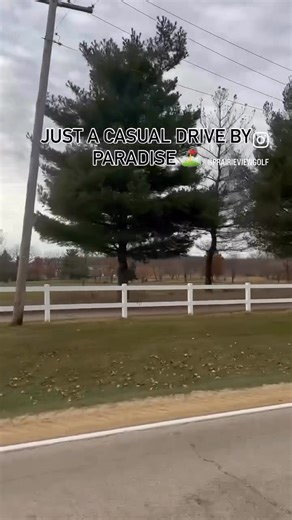 Whether you’re driving through it or by it…PrairieView always looks good. 😉 | PrairieView Golf Club