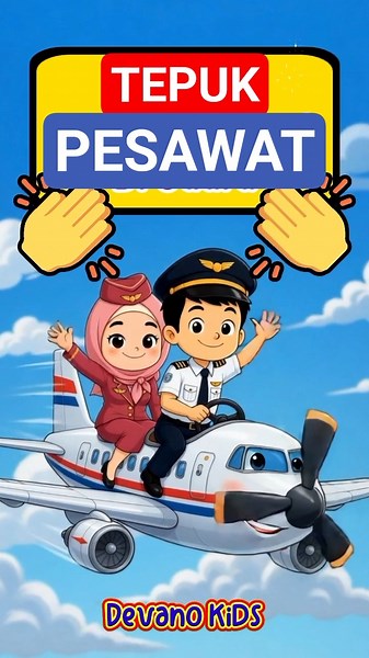 Clap the Plane | Fun Educational Ice Breaking Song for Toddlers, Kindergarten, Preschool, and Ele...