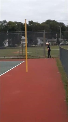 emo girl skateboards with beastie boys in the background