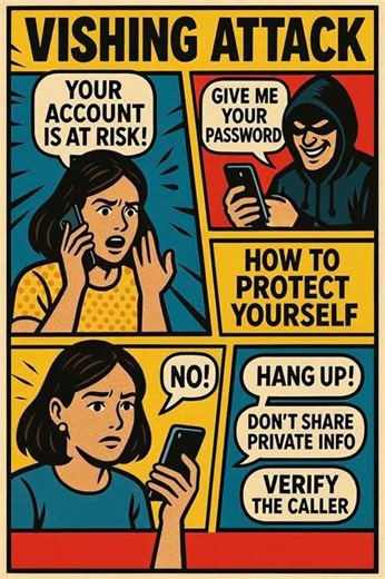 Vishing Attack EXPOSED! 😱 Don’t Fall for This Phone Trick” #shorts