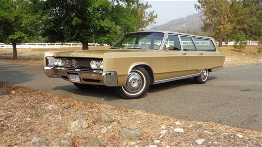 1967 Chrysler wagon survivor in gold