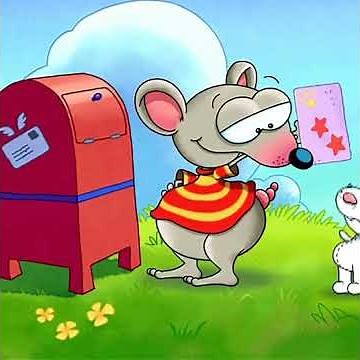 Toupie and Binou at the mailbox!