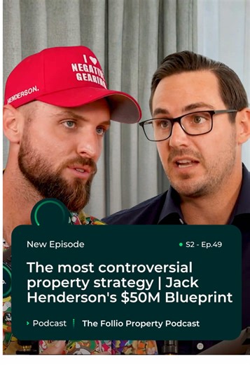 🎙️ New Episode | The most controversial property strategy | @JackHenderson's $50M Blueprint Should you actually buy a home in Australia in 2026? 🚨 Jack has built a $50M property portfolio, telling Australians exactly what the industry doesn't want you to hear! Buying vs renting. Buyer's agent scams. The real truth about the Australian real estate market. Lachlan called Jack Henderson out months ago, and now they have settled it face-to-face. It's all here. If you're thinking about buying prope