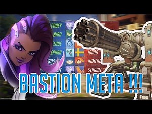 [Overwatch] Sombra vs Bastion META | Codey, Kephrii, Gale Adelade VS Seagull, IDDQD, Harbleu [SS4]