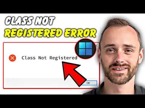 Reset Default Apps! Fix Class Not Registered Error