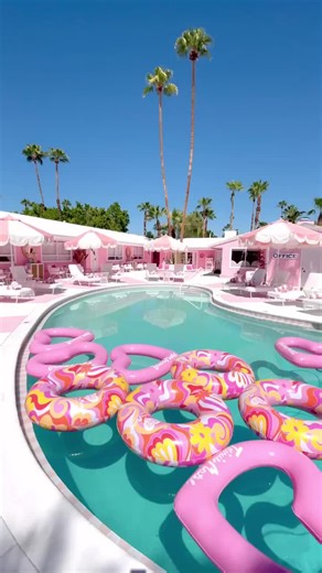 Real Life Barbie Vibe Hotel Pool Experience