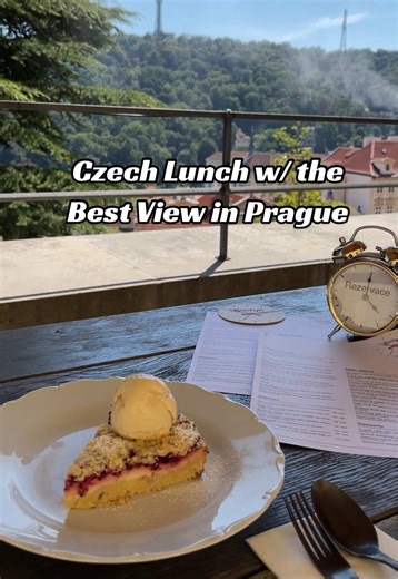 Czech Lunch with the Best View in Prague