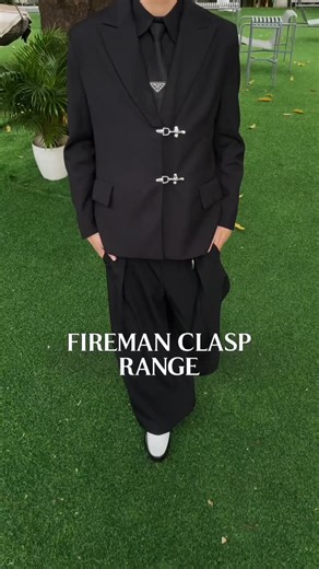 nightcity clothing on Instagram: ""Regular" isn't in our dictionary, so there's no reason our outerwear should be. Enter the Fireman Clasp Outerwear Range by Nightcity, finishing detail from the buckles to keep heads turned.⁠ ⁠ Fireman Clasp Range, found here:⁠ 1) Visit → nightcityclo.com⁠ 2) Head to → Men⁠ 3) Select → Fireman Clasp Range⁠ ⁠ Products are tagged in reel 🏷️⁠ ⁠ Look 1: Oversized Fireman Buckle Blazer, styled by @notchhh⁠ Look 2: Fireman Clasp Corduroy Collared Jacket, style