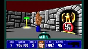 Wolfenstein 3D (id Software) (1992) Episode 5 - Trail of the Madman - Floor 3 HD
