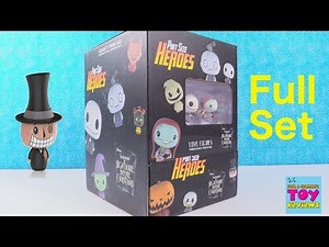 Disney Nightmare Before Christmas Funko Pint Size Heroes Full Set Opening Toy Review | PSToyReviews