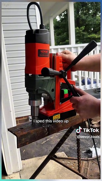 POV: let’s how to install the magnetic drill.👏🛠️#vevor #tools #homeimprovement #DIY #maganeticdrill @Vevor_US