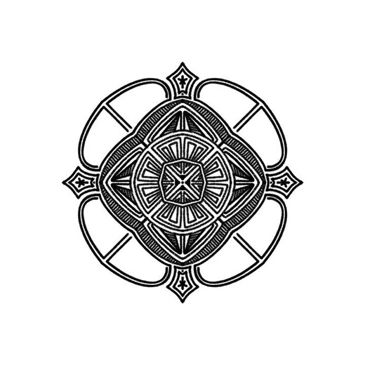 Minimal Mandala Timelapse 🌿 | 아무 생각 없이 만다라 그리기 920번째