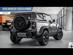 2026 Daihatsu Feroza Hybrid Unveiled - spirit of adventure with today's technology!