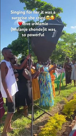 Perfoming at a birthday party in a Mulanje (Chonde)