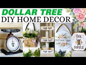 You WON’T BELIEVE What I Used!/COTTAGECORE FARMHOUSE DIY Home Decor/Dollar Tree DIYS